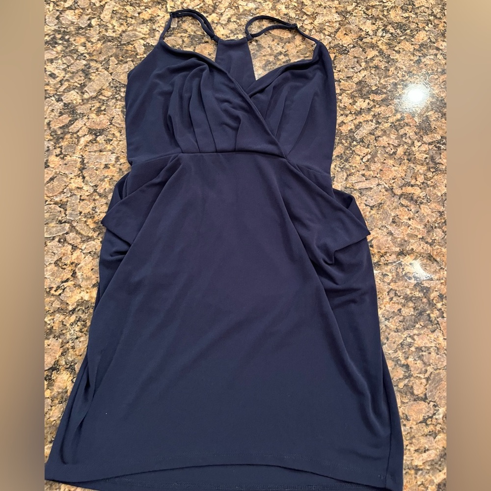 BCBGeneration Navy Tank Dress with Pockets